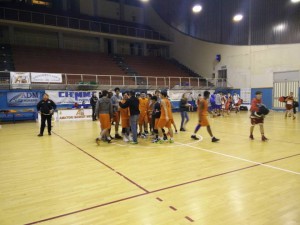 L'Under 16 di Eccellenza dell'Amatori Messina festeggia la vittoria contro Trapani