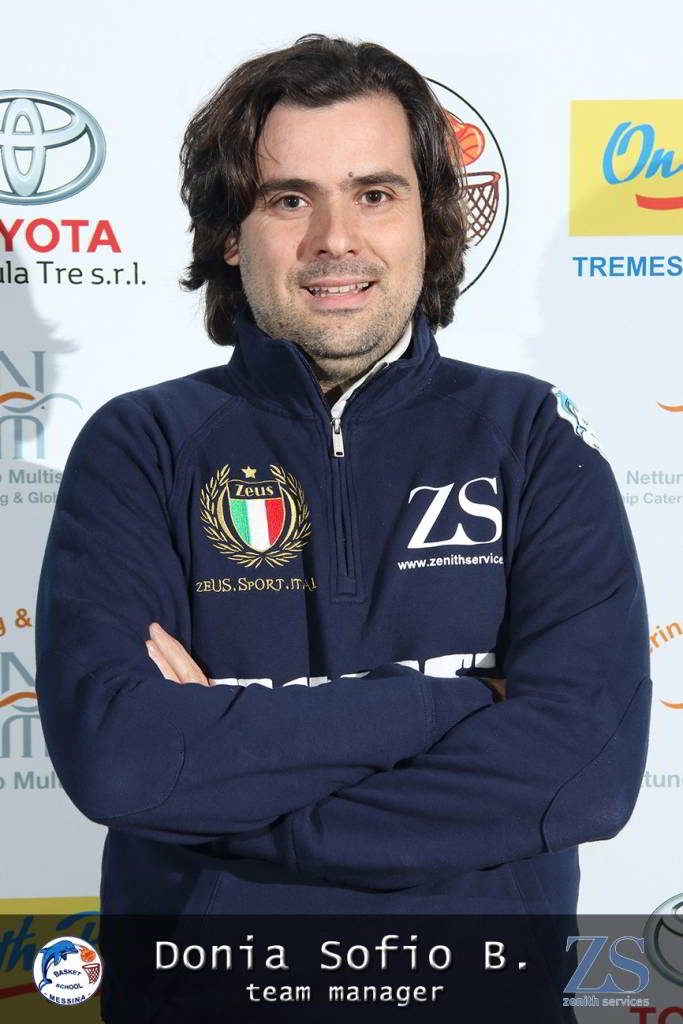 Team Manager Gruppo Zenith Messina Bruno Donia Sofio