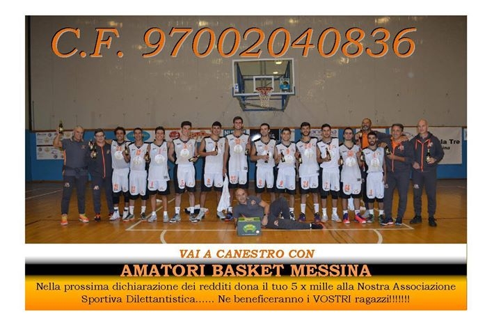 Testata banner Amatori Basket Messina