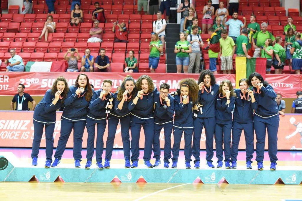 La Nazionale di basket sorde bronzo in Turchia