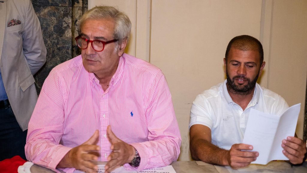 Il consulente del Presidente Francesco Anselmo e coach Pizzuto