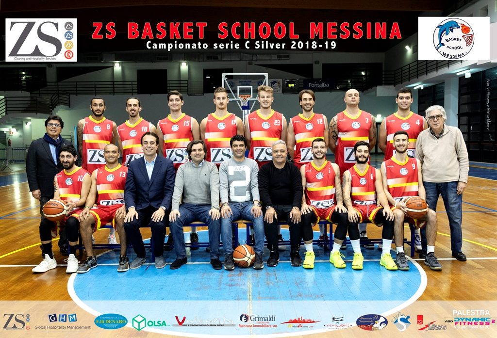 Basket School Messina foto squadra