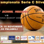 Locandina Basket School-Cus Catania