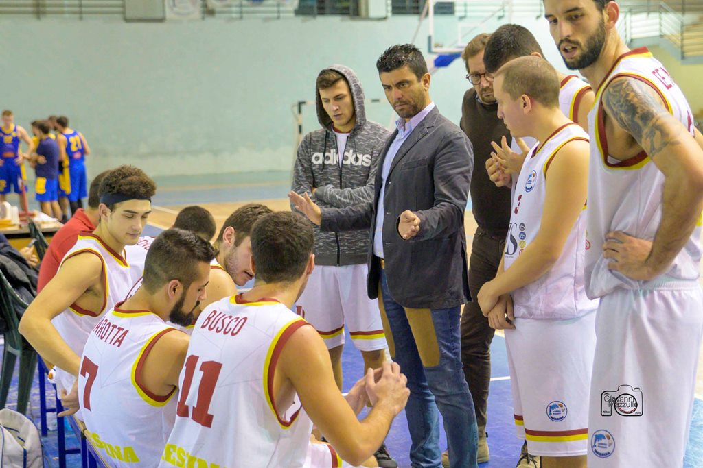 Time out ZS Group Messina (Foto Giovanni Mazzullo)
